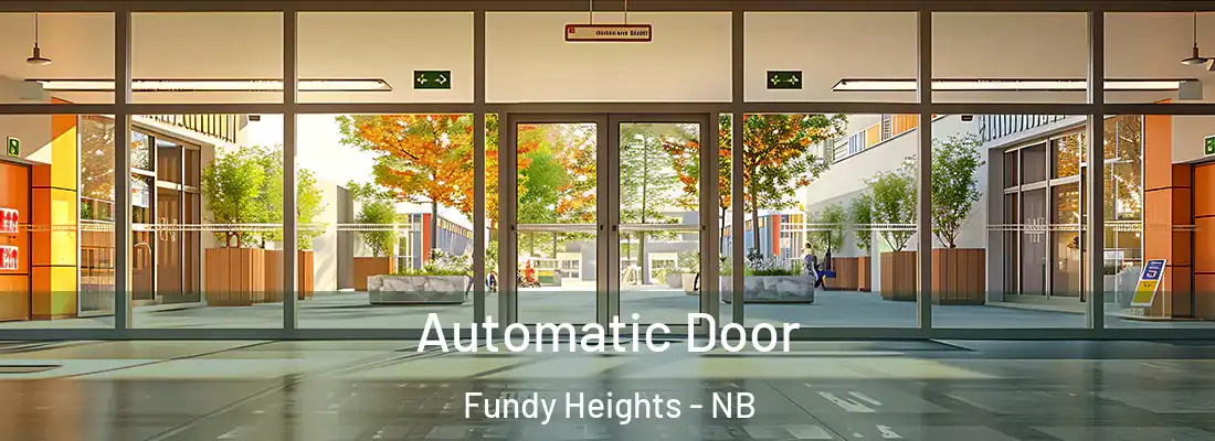  Automatic Door Fundy Heights - NB