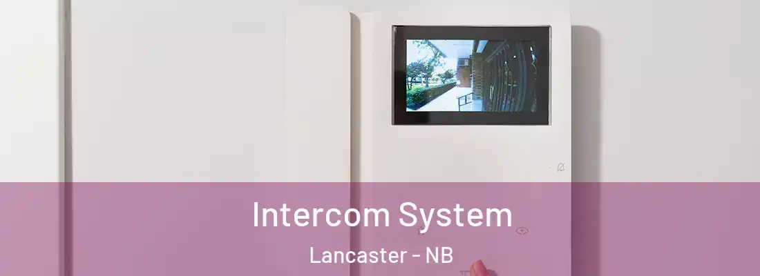  Intercom System Lancaster - NB