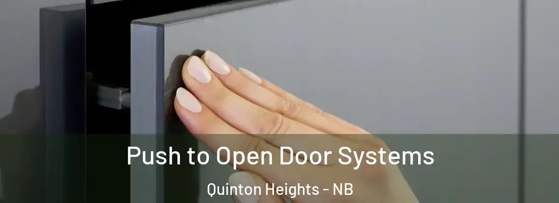  Push to Open Door Systems Quinton Heights - NB