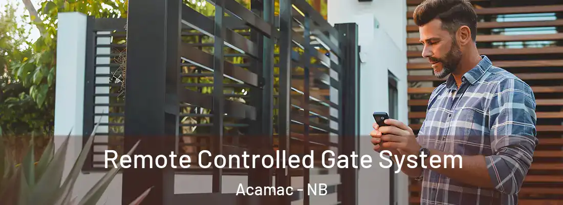  Remote Controlled Gate System Acamac - NB